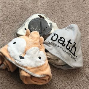 Baby Bath Towels Set of Three